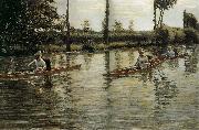 Gustave Caillebotte, Racing boat